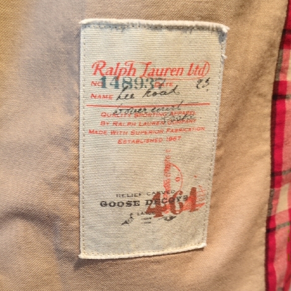 Ralph Lauren Beige Men's Military Jacket - Picture 7 of 11